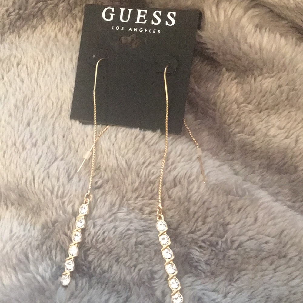 NWOT Guess chandelier earrings